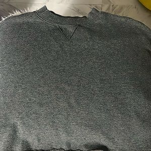 Gray cropped sweater